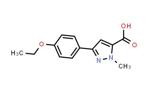 CAS No. 1177308-46-1, 3-(4-Ethoxyphenyl)-1-methyl-1H-pyrazole-5-carboxylic acid