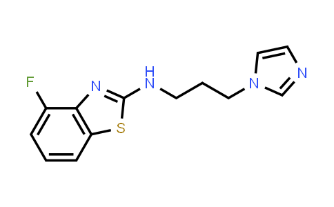 CAS No. 1177312-51-4, 4-Fluoro-N-[3-(1H-imidazol-1-yl)propyl]-1,3-benzothiazol-2-amine