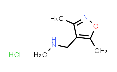 CAS No. 1177326-01-0, 1-(3,5-Dimethylisoxazol-4-yl)-N-methylmethanamine hydrochloride