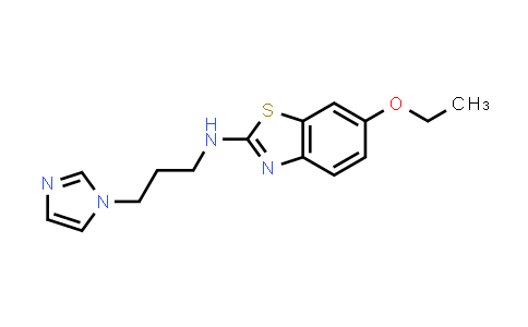 CAS No. 1177336-44-5, N-(3-(1H-imidazol-1-yl)propyl)-6-ethoxybenzo[d]thiazol-2-amine
