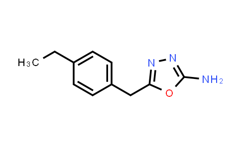 CAS No. 1177336-92-3, 5-(4-Ethylbenzyl)-1,3,4-oxadiazol-2-amine