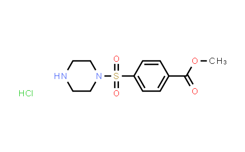 MC509321 | 1177346-98-3 | Methyl 4-(piperazin-1-ylsulfonyl)benzoate hydrochloride