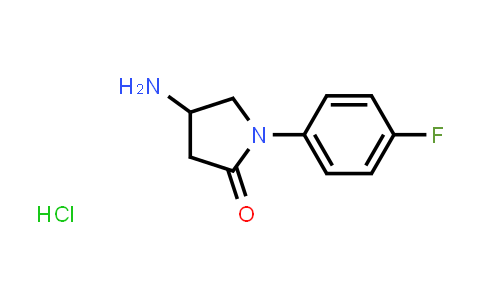 CAS No. 1177351-65-3, 4-Amino-1-(4-fluorophenyl)pyrrolidin-2-one hydrochloride
