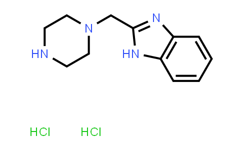 CAS No. 1177362-39-8, 2-(Piperazin-1-ylmethyl)-1H-benzimidazole dihydrochloride
