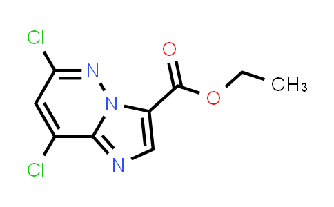 CAS No. 1177415-90-5, Ethyl 6,8-dichloroimidazo[1,2-b]pyridazine-3-carboxylate