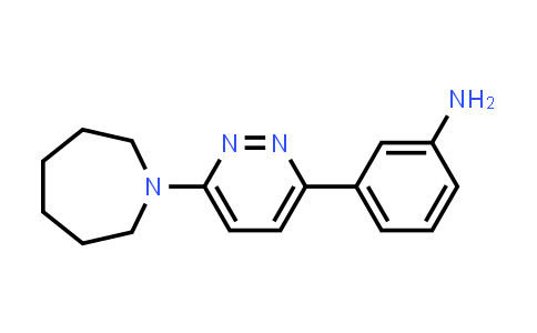 CAS No. 1177487-51-2, 3-[6-(Azepan-1-yl)pyridazin-3-yl]aniline