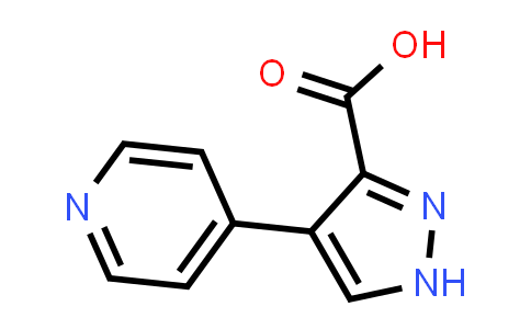 CAS No. 117784-27-7, 4-(Pyridin-4-yl)-1H-pyrazole-3-carboxylic acid