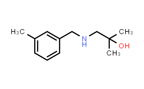 CAS No. 1178416-15-3, 2-Methyl-1-((3-methylbenzyl)amino)propan-2-ol