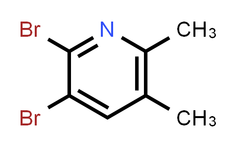CAS No. 117846-56-7, 2,3-Dibromo-5,6-dimethylpyridine