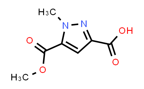 CAS No. 117860-56-7, 5-(Methoxycarbonyl)-1-methyl-1H-pyrazole-3-carboxylic acid