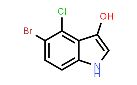 CAS No. 117887-41-9, 1H-Indol-3-ol, 5-bromo-4-chloro-