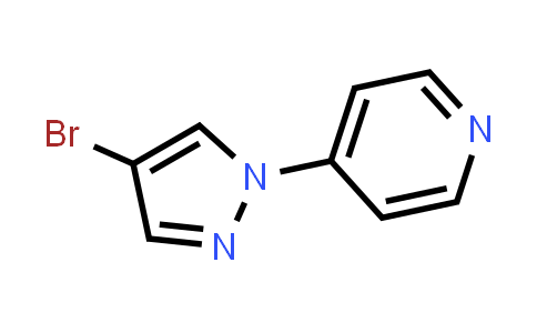 CAS No. 1179072-77-5, 4-(4-Bromo-1H-pyrazol-1-yl)pyridine
