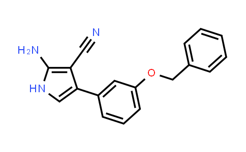 CAS No. 1179361-70-6, 2-Amino-4-[3-(benzyloxy)phenyl]-1H-pyrrole-3-carbonitrile