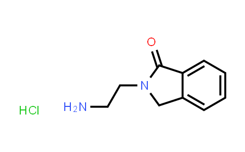 CAS No. 1179363-41-7, 2-(2-Aminoethyl)isoindolin-1-one hydrochloride