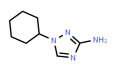 CAS No. 1179738-24-9, 1-Cyclohexyl-1H-1,2,4-triazol-3-amine