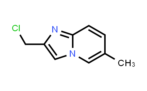 CAS No. 118000-40-1, 2-(Chloromethyl)-6-methylimidazo[1,2-a]pyridine