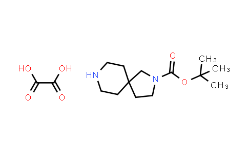 CAS No. 1180509-95-8, 2,8-Diazaspiro[4.5]decane-2-carboxylic acid, 1,1-dimethylethyl ester, ethanedioate (1:1)