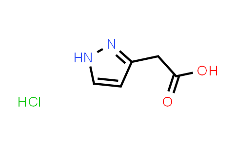 CAS No. 118054-57-2, 2-(1H-Pyrazol-3-yl)acetic acid hydrochloride