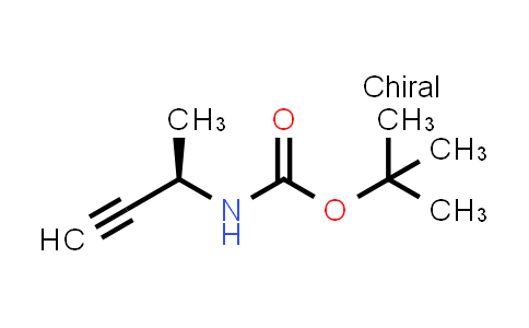 CAS No. 118080-82-3, tert-Butyl N-[(2R)-but-3-yn-2-yl]carbamate