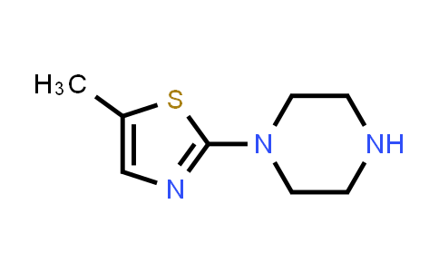CAS No. 118113-05-6, 5-Methyl-2-(piperazin-1-yl)thiazole