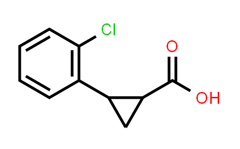 CAS No. 1181230-38-5, 2-(2-Chlorophenyl)cyclopropanecarboxylic acid