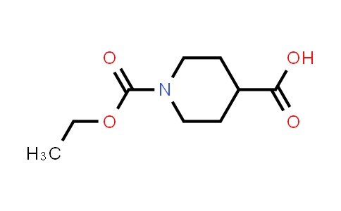 CAS No. 118133-15-6, 1-(Ethoxycarbonyl)piperidine-4-carboxylic acid