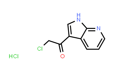 CAS No. 1181457-88-4, 2-Chloro-1-(1H-pyrrolo[2,3-b]pyridin-3-yl)ethan-1-one hydrochloride