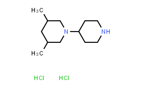 CAS No. 1181458-51-4, 3,5-Dimethyl-1-(piperidin-4-yl)piperidine dihydrochloride