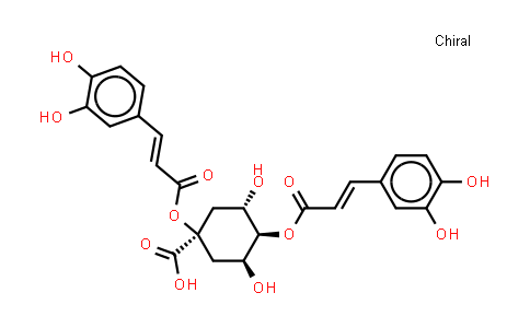 CAS No. 1182-34-9, 1,4-Dicaffeoylquinic acid