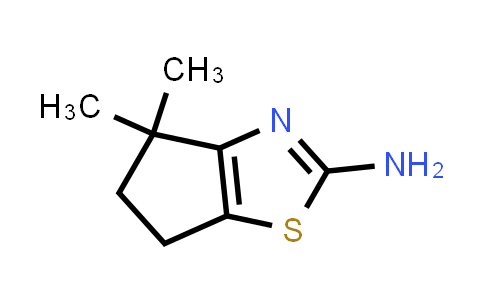 CAS No. 1182284-47-4, 4,4-Dimethyl-4H,5H,6H-cyclopenta[d][1,3]thiazol-2-amine