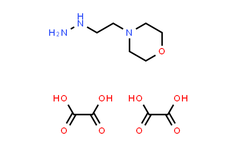 CAS No. 1182284-48-5, 4-(2-Hydrazinoethyl)morpholine dioxalate