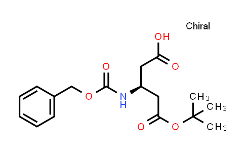 CAS No. 118247-88-4, (S)-3-(((Benzyloxy)carbonyl)amino)-5-(tert-butoxy)-5-oxopentanoic acid