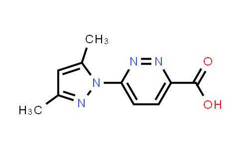 CAS No. 1183061-69-9, 6-(3,5-Dimethyl-1H-pyrazol-1-yl)pyridazine-3-carboxylic acid