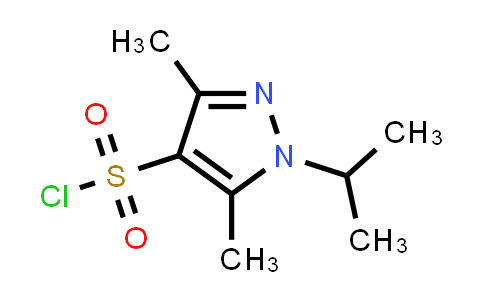 CAS No. 1183269-60-4, 3,5-Dimethyl-1-(propan-2-yl)-1H-pyrazole-4-sulfonyl chloride