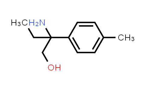 CAS No. 1183497-96-2, 2-Amino-2-(p-tolyl)butan-1-ol