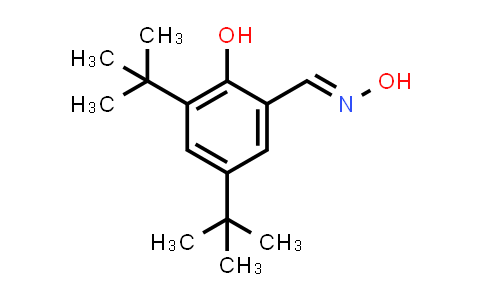 CAS No. 118371-00-9, 2,4-Di-tert-Butyl-6-[(1E)-(hydroxyimino)methyl]phenol