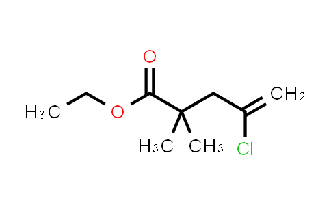 CAS No. 118427-36-4, Ethyl 4-chloro-2,2-dimethylpent-4-enoate