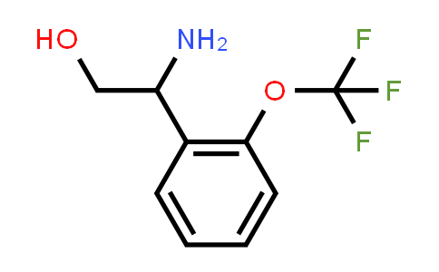 CAS No. 1184277-07-3, 2-Amino-2-(2-(trifluoromethoxy)phenyl)ethan-1-ol