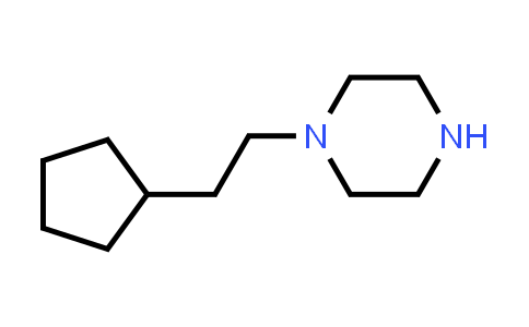 CAS No. 1184554-13-9, 1-(2-Cyclopentylethyl)piperazine