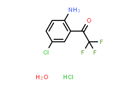 CAS No. 1184936-21-7, 1-(2-Amino-5-chlorophenyl)-2,2,2-trifluoroethanone hydrochloride hydrate