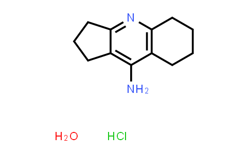 CAS No. 118499-70-0, 2,3,5,6,7,8-Hexahydro-1H-cyclopenta[b]quinolin-9-amine hydrochloride hydrate