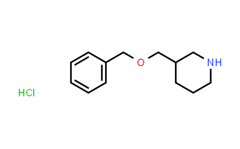 CAS No. 1185052-50-9, 3-[(Benzyloxy)methyl]piperidine hydrochloride