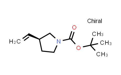 CAS No. 1185165-40-5, (S)-tert-Butyl 3-vinylpyrrolidine-1-carboxylate