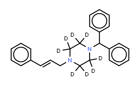 CAS No. 1185242-27-6, Cinnarizine D8