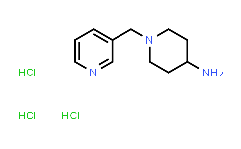 CAS No. 1185293-43-9, 1-[(Pyridin-3-yl)methyl]piperidin-4-amine trihydrochloride