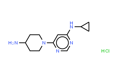 CAS No. 1185317-86-5, 6-(4-Aminopiperidin-1-yl)-N-cyclopropylpyrimidin-4-amine;hydrochloride