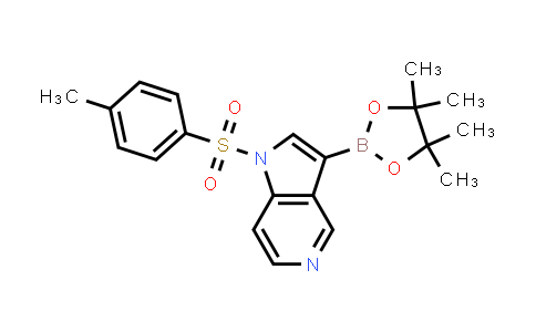 CAS No. 1185427-30-8, 3-(4,4,5,5-Tetramethyl-1,3,2-dioxaborolan-2-yl)-1-tosyl-1h-pyrrolo[3,2-c]pyridine