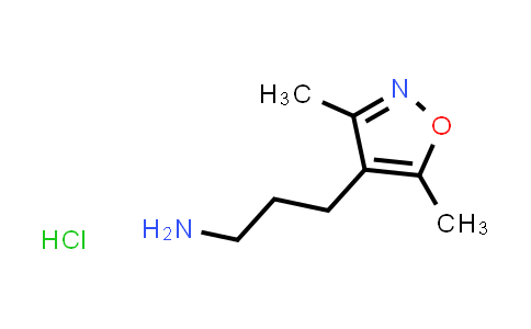 CAS No. 1185449-91-5, 3-(3,5-Dimethylisoxazol-4-yl)propan-1-amine hydrochloride
