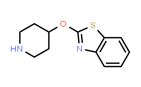 CAS No. 1185542-42-0, 2-(Piperidin-4-yloxy)-1,3-benzothiazole