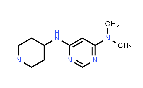 CAS No. 1185542-84-0, N4,N4-dimethyl-N6-(piperidin-4-yl)pyrimidine-4,6-diamine
